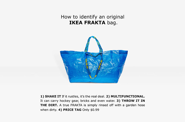 IKEA Frakta bag