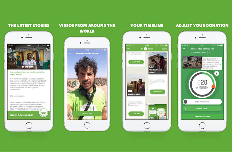 My Oxfam app