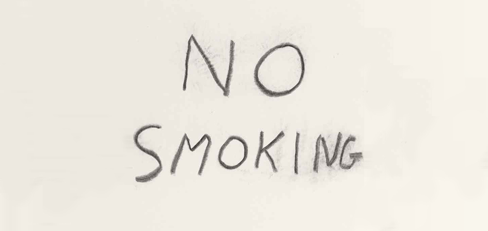 David Shrigley 'No Smoking' for Ash to Art