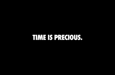 Nike Time is precious
