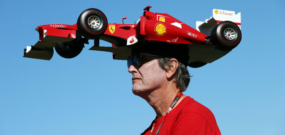 loyal Ferrari superfan