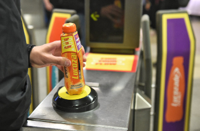Lucozade Unstoppable Bottles
