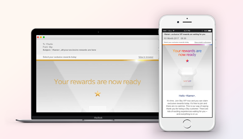 Digitas - Sky VIP Loyalty Programme