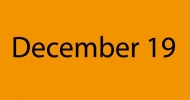 December 19 Logo